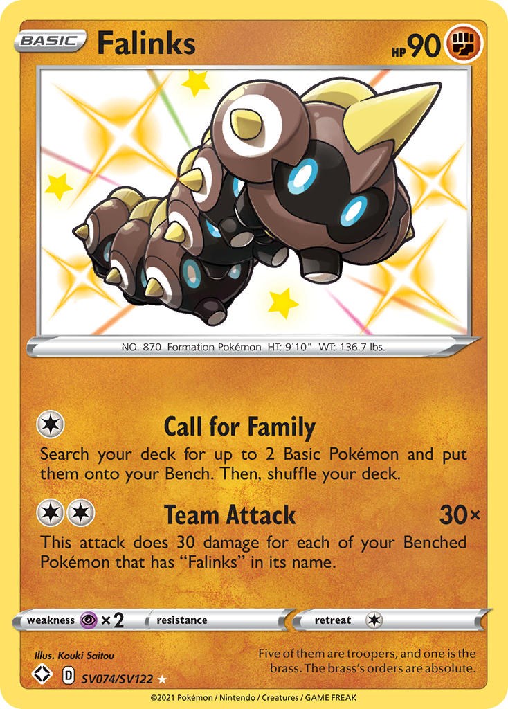 Falinks - Shining Fates: Shiny Vault - Pokemon