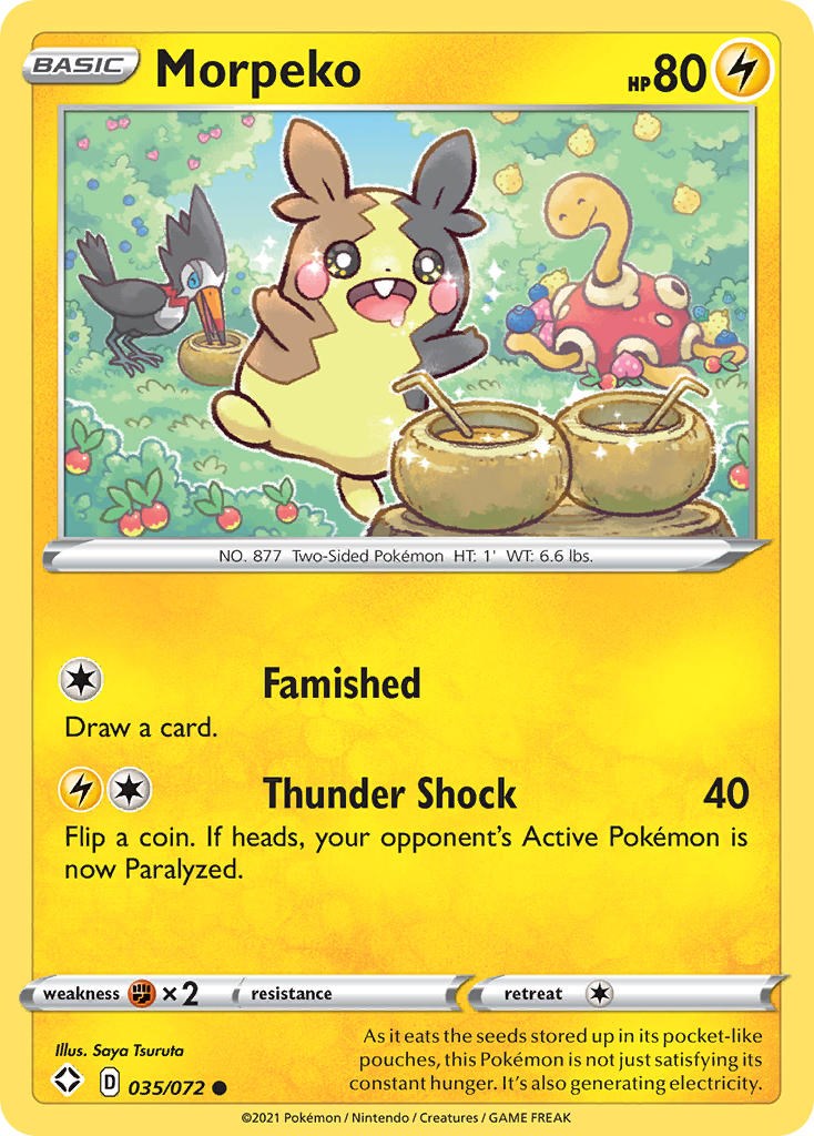 Morpeko card artwork