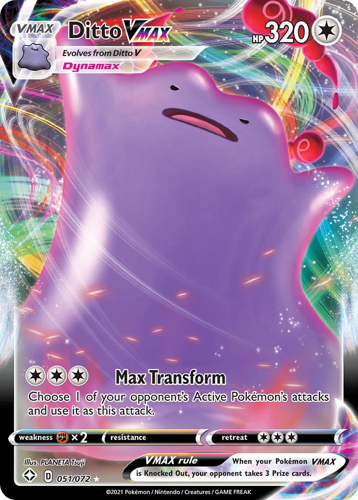 Ditto VMAX - Shining Fates - Pokemon