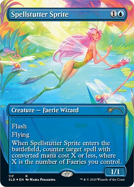 Spellstutter Sprite - Secret Lair Drop Series - Magic: The Gathering