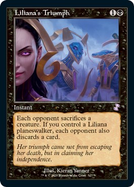 Liliana's Triumph - Time Spiral: Remastered - Magic: The Gathering