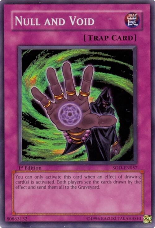 Null and Void - Soul of the Duelist - YuGiOh