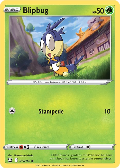 Blipbug card artwork