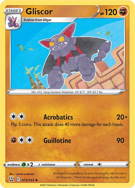 Gliscor card artwork