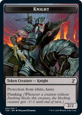 Knight Token - Time Spiral: Remastered - Magic: The Gathering