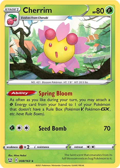 Cherrim card artwork