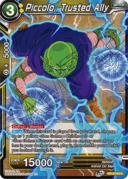 Allies Piccolo & Son Gohan (Special Color)