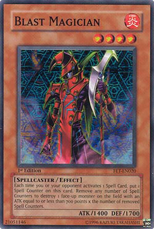 Blast Magician - Flaming Eternity - YuGiOh