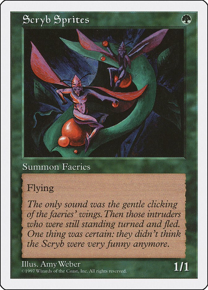 Scry Magic Scryb Sprites - Fifth Edition - Magic: The Gathering