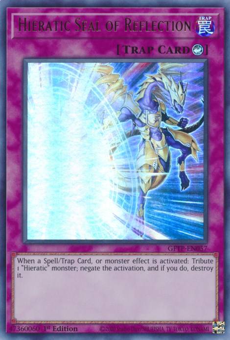 Hieratic Seal From The Ashes (GAOV-EN088) - Carte Yu-Gi-Oh! Galactic O