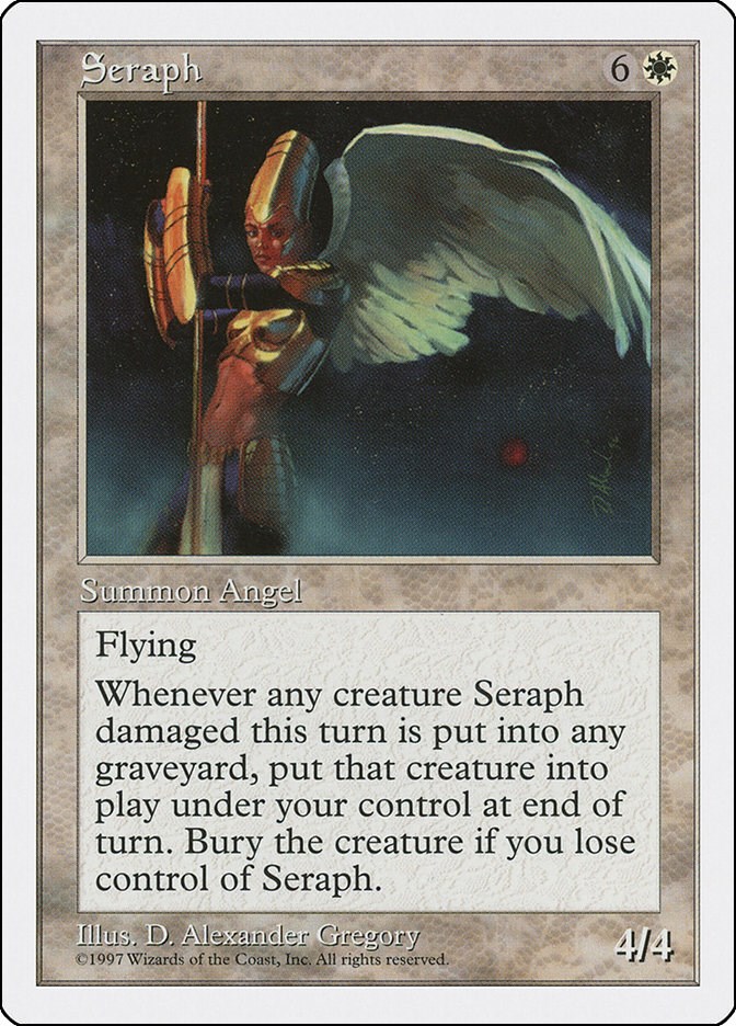 Seraph - Fifth Edition - Magic: The Gathering