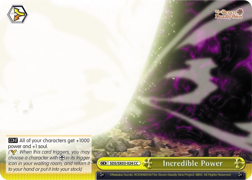 Weiss Schwarz The Seven Deadly Sins English Supply Set - Trading Card Game Booster Pack - View #9