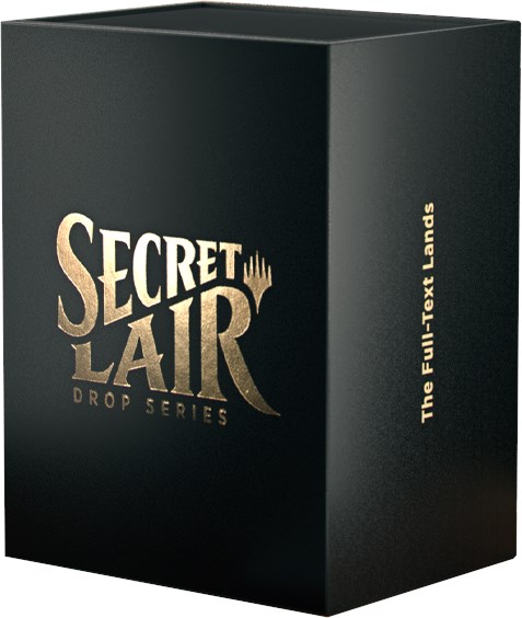 Secret Lair Superdrop: The Full-Text Lands - Non-Foil Edition