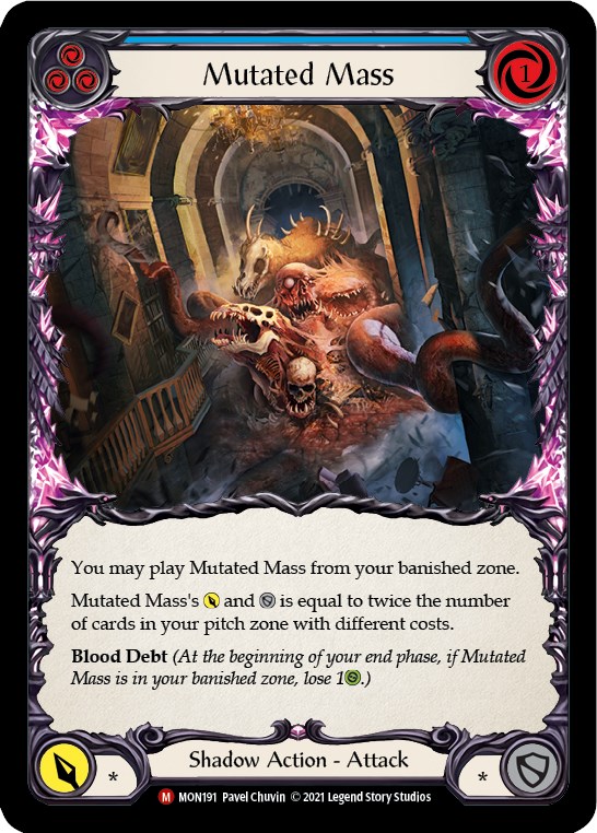 Mutated Mass - Monarch - Flesh and Blood TCG