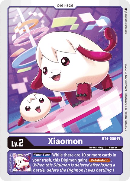 Xiaomon, Digimon Encyclopedia, Digimon Web