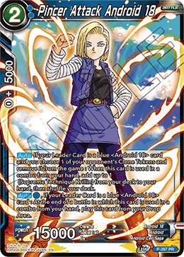 Pincer Attack Android 18 - Promotion Cards Dragon Ball Super CCG