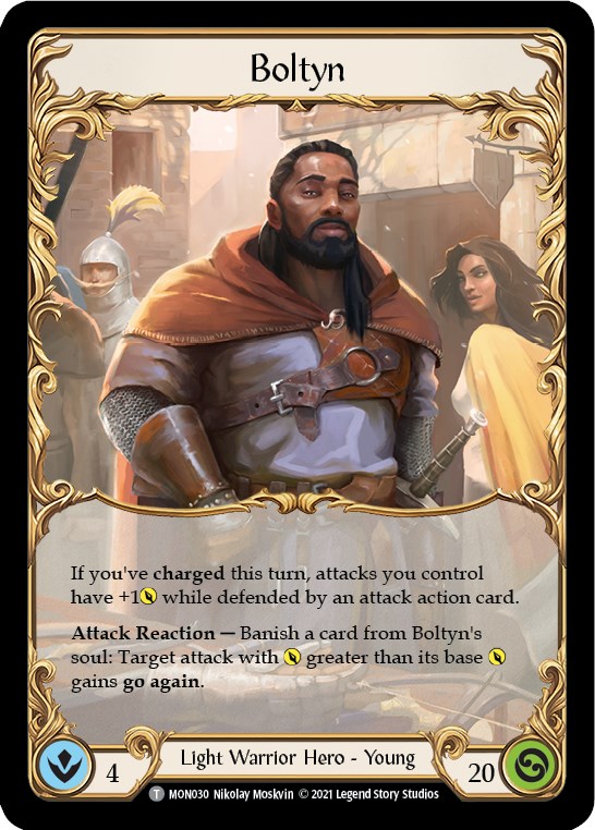 Boltyn // Ser Boltyn, Breaker of Dawn - Monarch - Flesh and Blood TCG