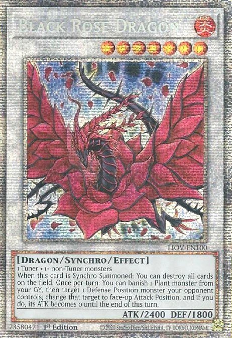 Black Rose Dragon (Starlight Rare)