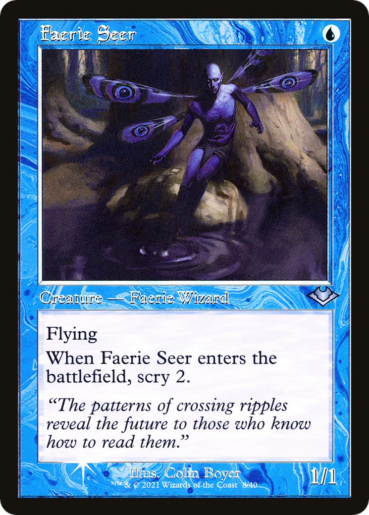 Faerie Seer (Retro Frame)