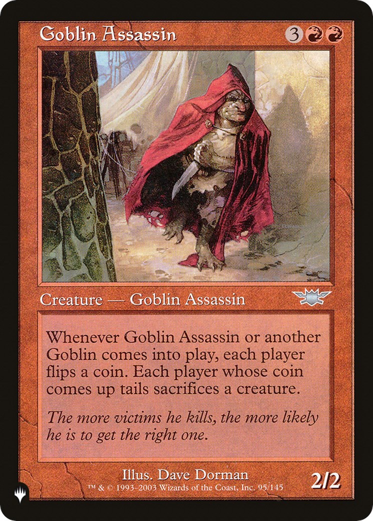 Goblin Assassin - The List Reprints - Magic: The Gathering