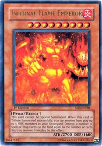 Infernal Flame Emperor - Structure Deck: Blaze of Destruction - YuGiOh