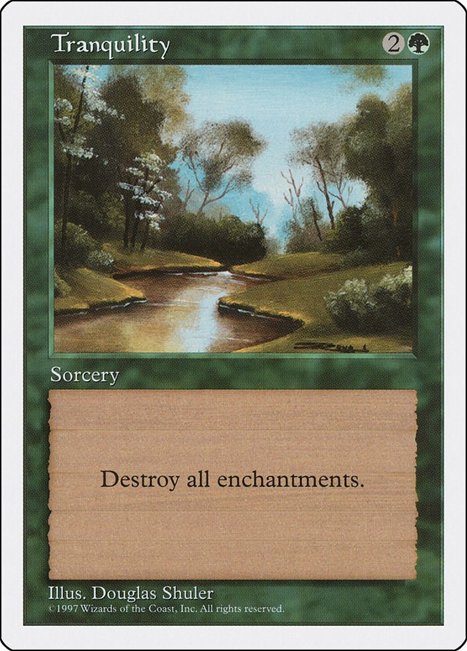 Tranquility X4 EX/NM 5th Edition MTG Magic Cards Green Common 