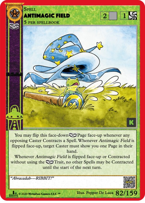Antimagic Field - Cryptid Nation: Kickstarter Edition - MetaZoo