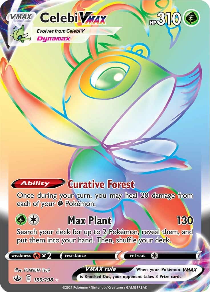 Rare Celebi Card