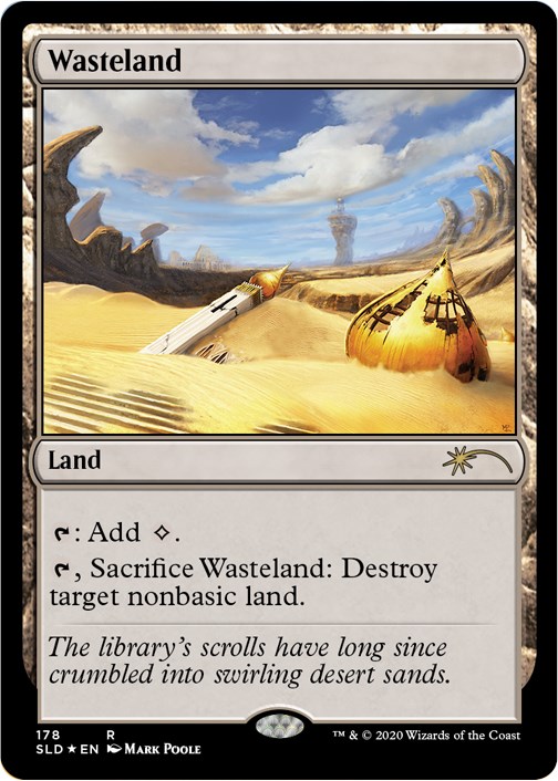 Wasteland - Secret Lair Drop Series - Magic: The Gathering