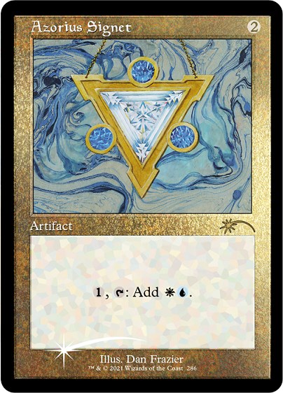 Azorius Signet (Foil Etched)