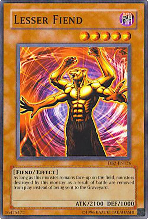 Lesser Fiend Dark Beginning 2 YuGiOh