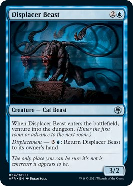 Displacer Beast - Adventures in the Forgotten Realms - Magic: The Gathering