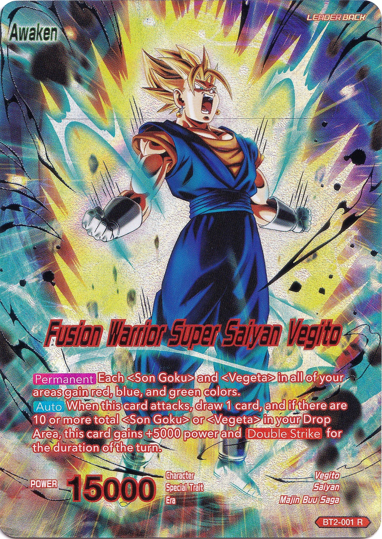 Vegito // Fusion Warrior Super Saiyan Vegito - Collector's Selection Vol. 1  - Dragon Ball Super CCG