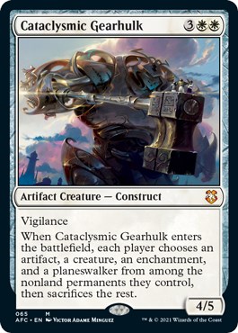 Cataclysmic Gearhulk - Commander: Adventures in the Forgotten Realms ...