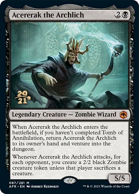 Acererak the Archlich - Prerelease Cards - Magic: The Gathering