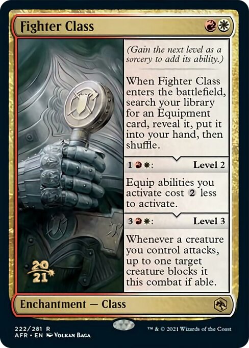 Fighter Class - Prerelease Cards - Magic: The Gathering