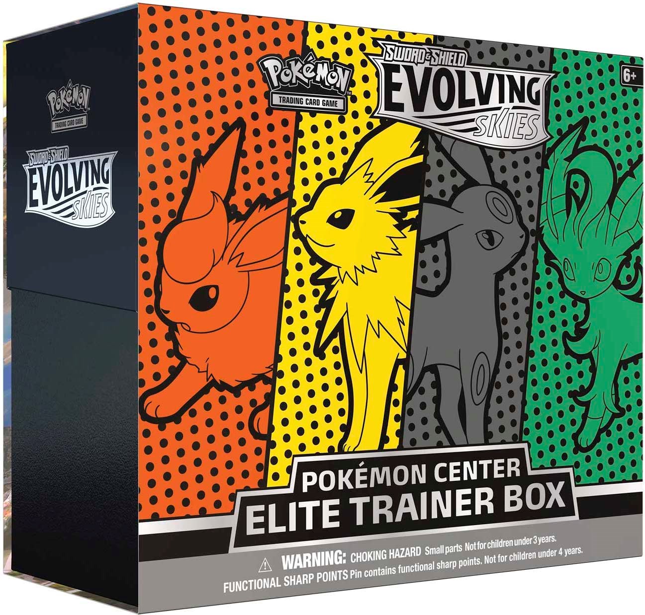 Evolving Skies Pokemon Center Elite Trainer Box  [Jolteon/Flareon/Umbreon/Leafeon] (Exclusive)