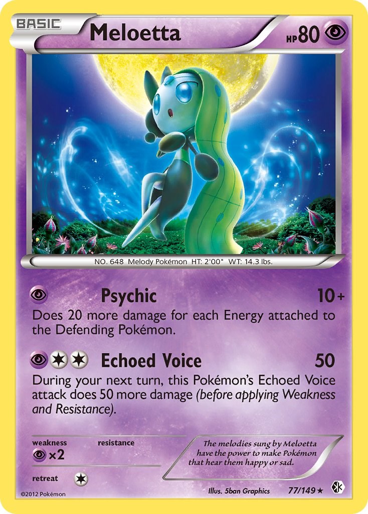 Meloetta (Boundaries Crossed 77/149) – TCG Collector