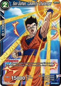 Son Gohan, Calamity Challenger - Cross Spirits - Dragon Ball Super: Masters