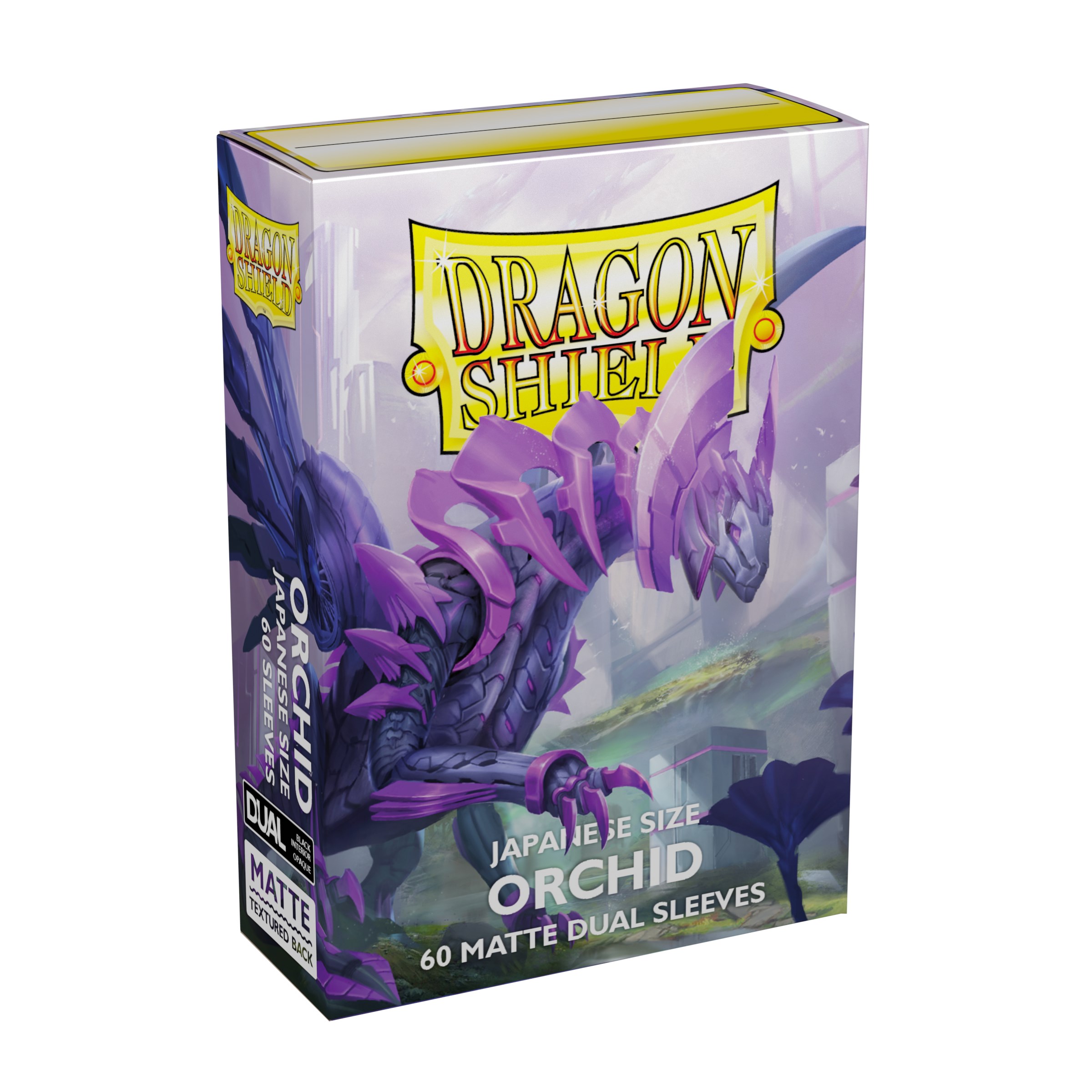 Dragon Shield Dual Matte Japanese Sleeves - Orchid (60-Pack) - Dragon ...