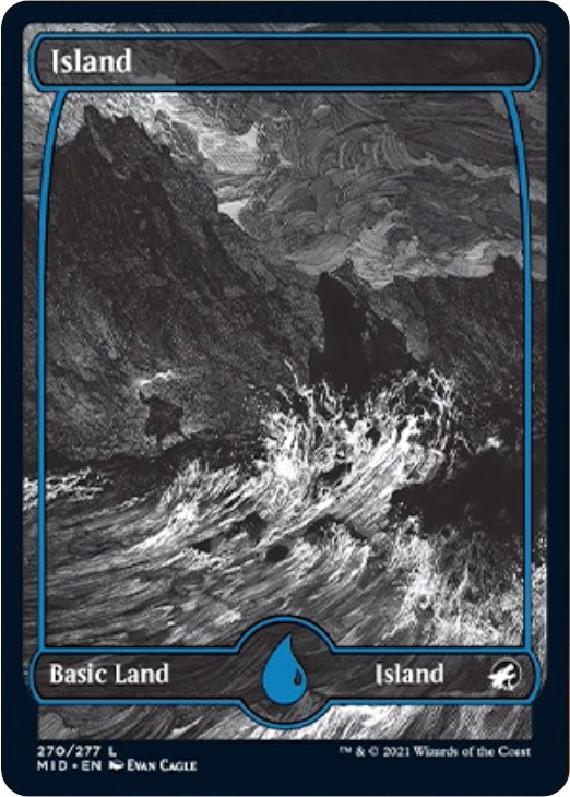 Island (270) Innistrad Midnight Hunt Magic The Gathering
