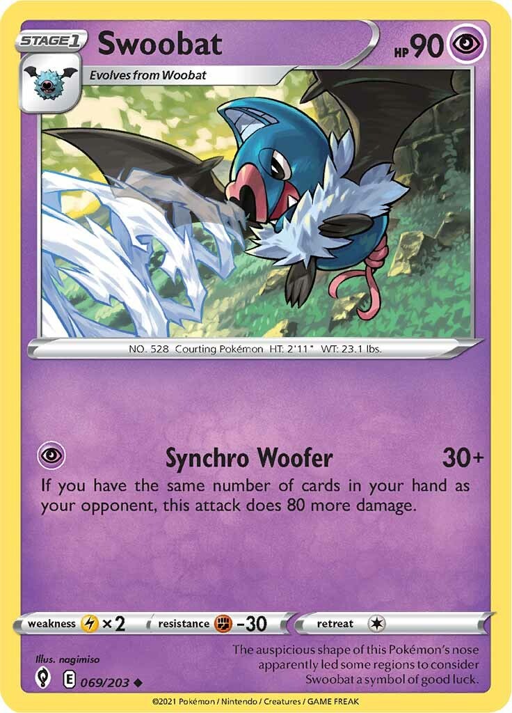 Pokemon TCG - BW1 - 025/053 (U) - Swoobat