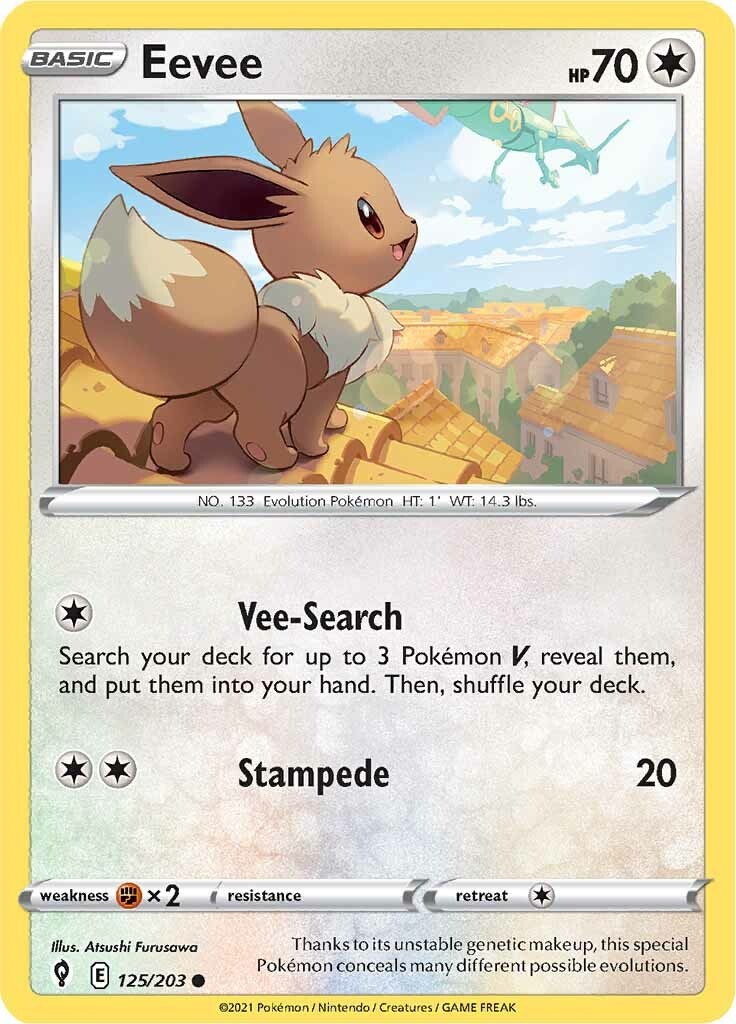 Eevee, Yellow A Alternate, TCG Card Database