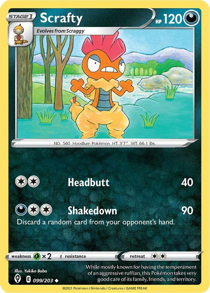 Scrafty card artwork