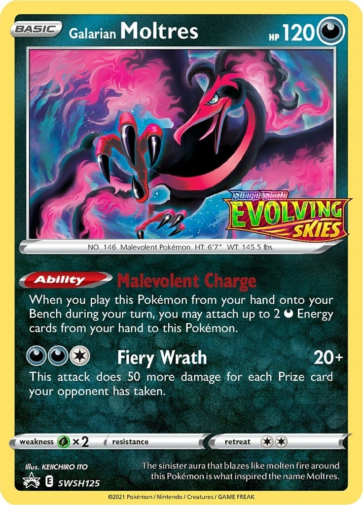 Galarian Zapdos SWSH Black Star Promos, Pokémon