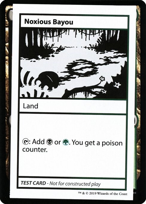 Noxious Bayou (No PW Symbol) - Mystery Booster: Convention Edition