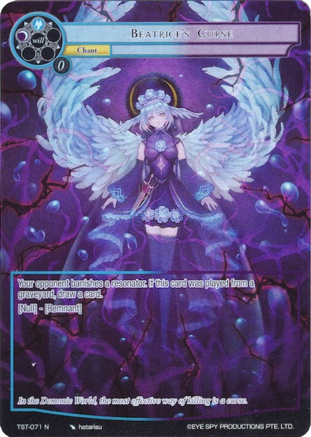 Beatrice s Curse Full Art The Seventh Force of Will