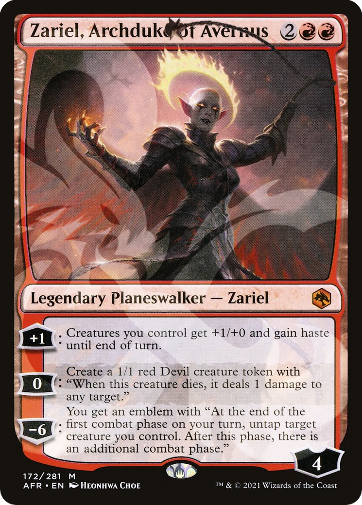 Zariel, Archduke of Avernus - AFR Ampersand Promos - Magic: The Gathering