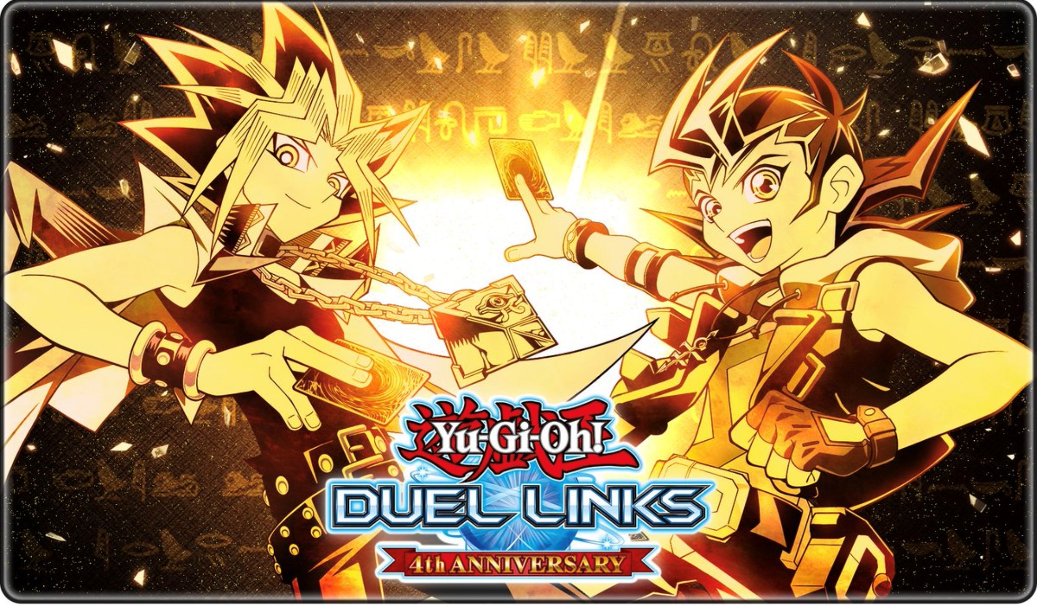YuGiOh! Duel Links 4th Anniversary Game Mat Konami Playmats Playmats
