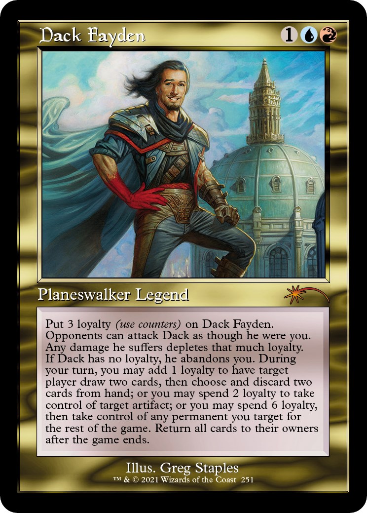 Dack Fayden - Secret Lair Drop Series - Magic: The Gathering